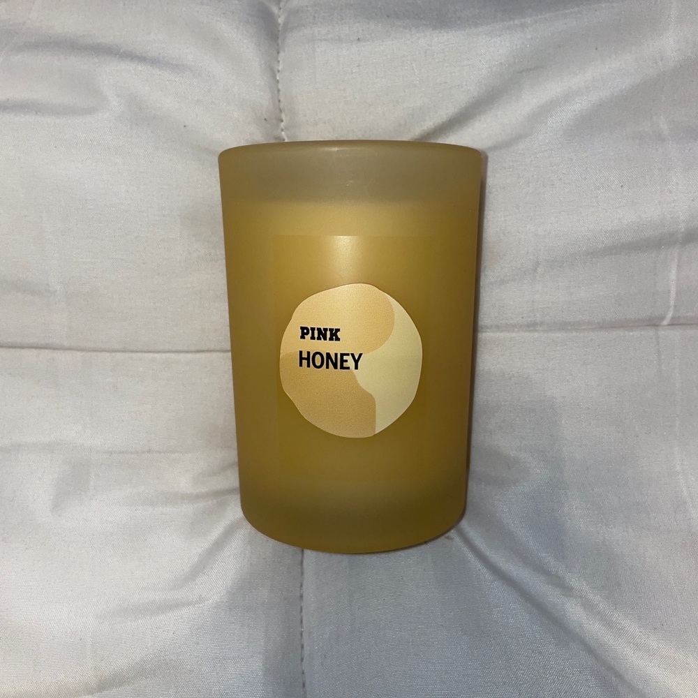 Pink Honey Candle